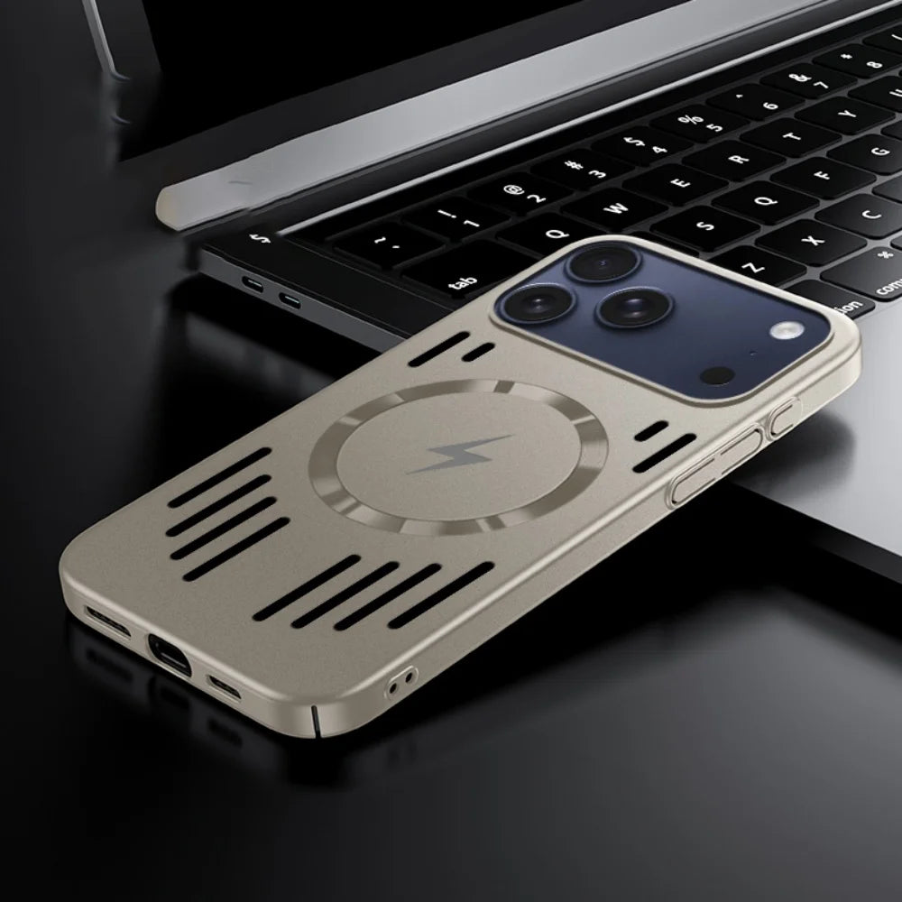 Magsafe Hard Metal Heat Dissipation Magnetic Case for IPhone