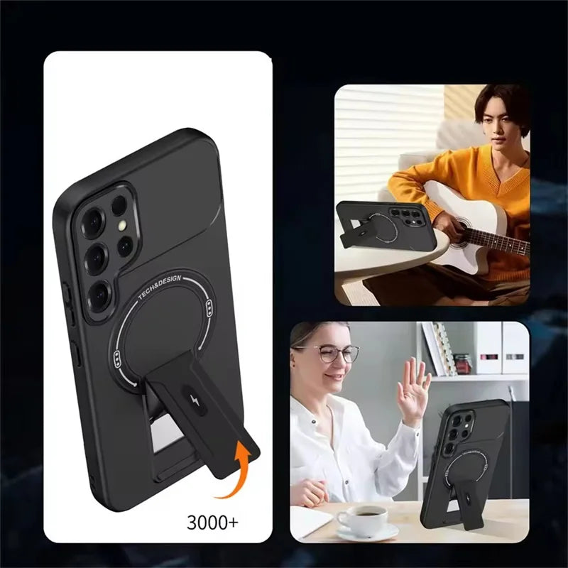 Magsafe Kickstand Phone Cases For Samsung