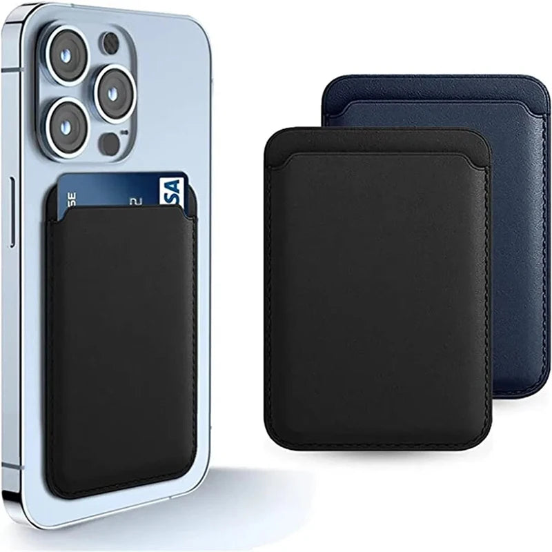 Magsafe Leather Wallet Compatible For iPhone