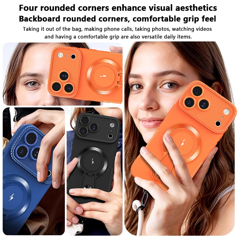 Magsafe magnetic shockproof and non-slip case for iPhone