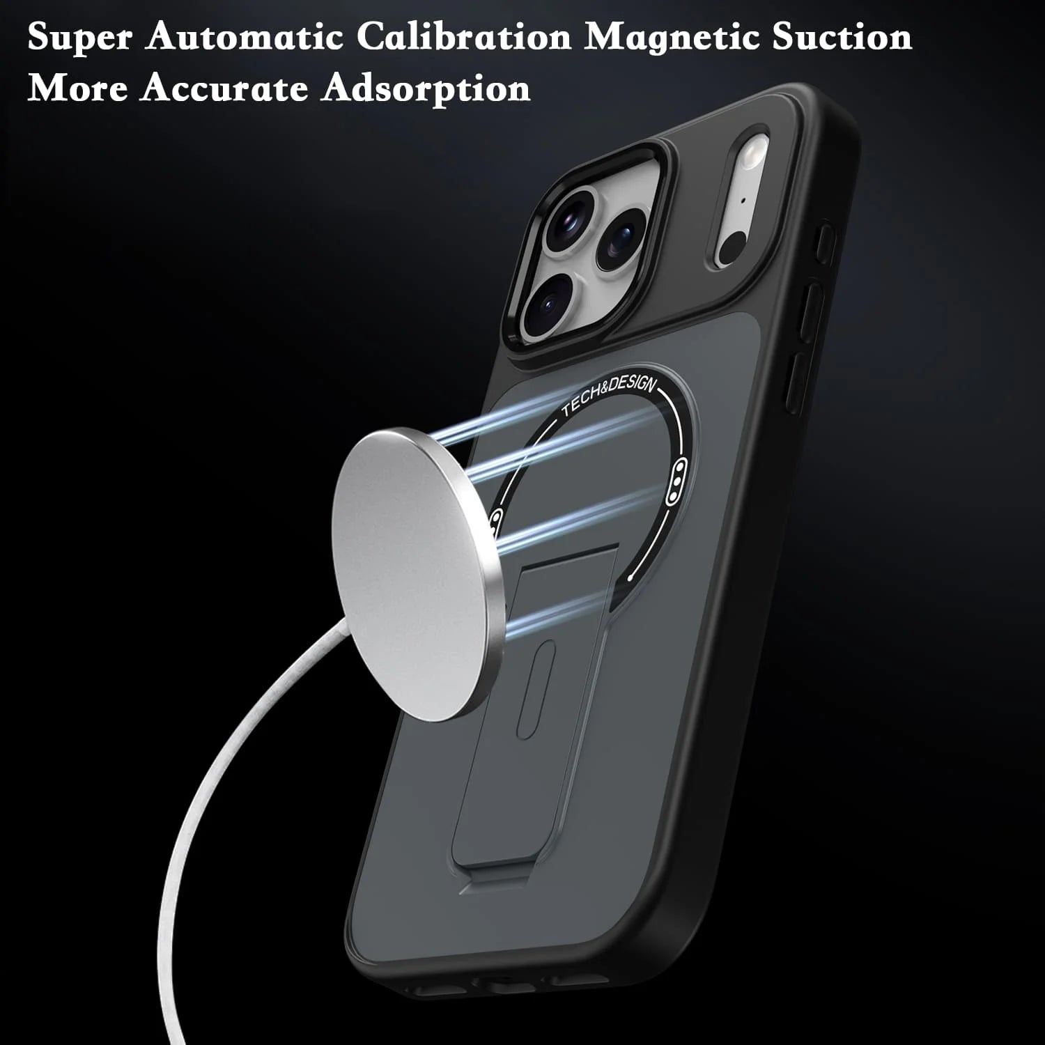 Magsafe Magnetic Fold Holder Case For iPhone