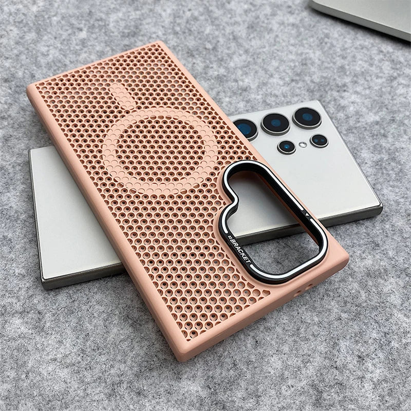 Heat dissipation MagSafe magnetic case For Samsung