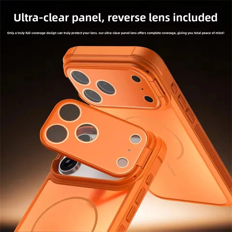 Magsafe Magnetic Full-coverage Lens Protection Case for iPhone
