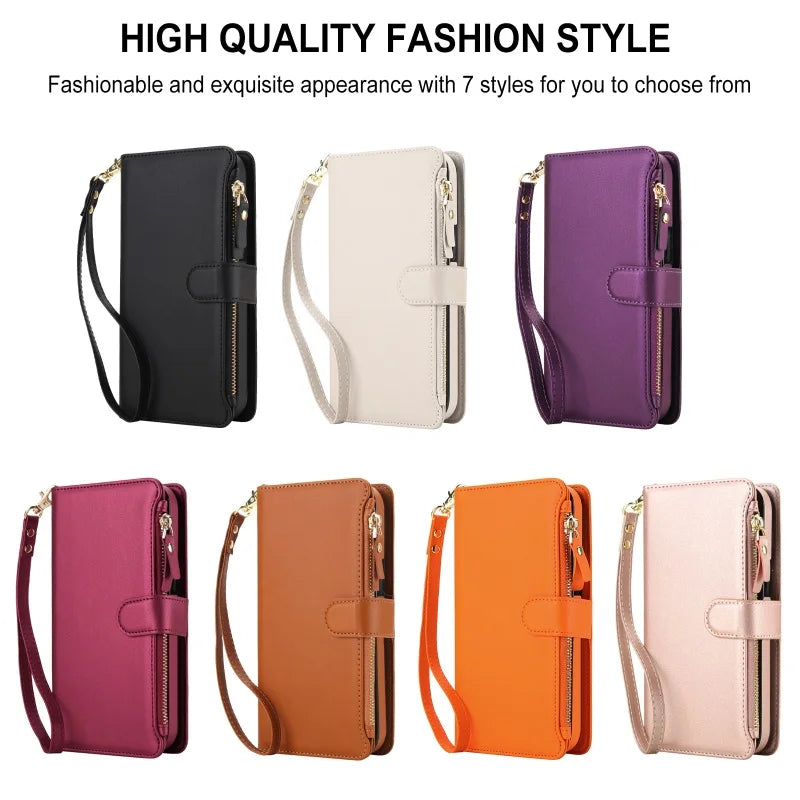 RFID Multifunctional Crossbody Magnetic Case for Samsung