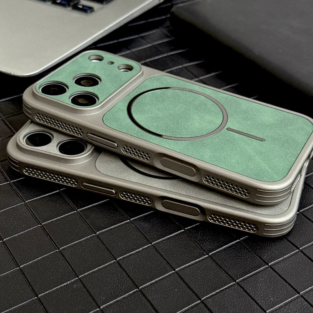 Business-Style Luxury Cooling Case For iPhone