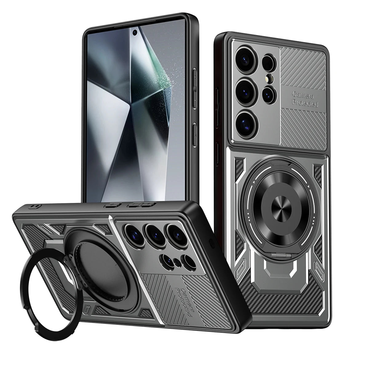 Magsafe Magnetic 360° Rotating Bracket Case For Samsung