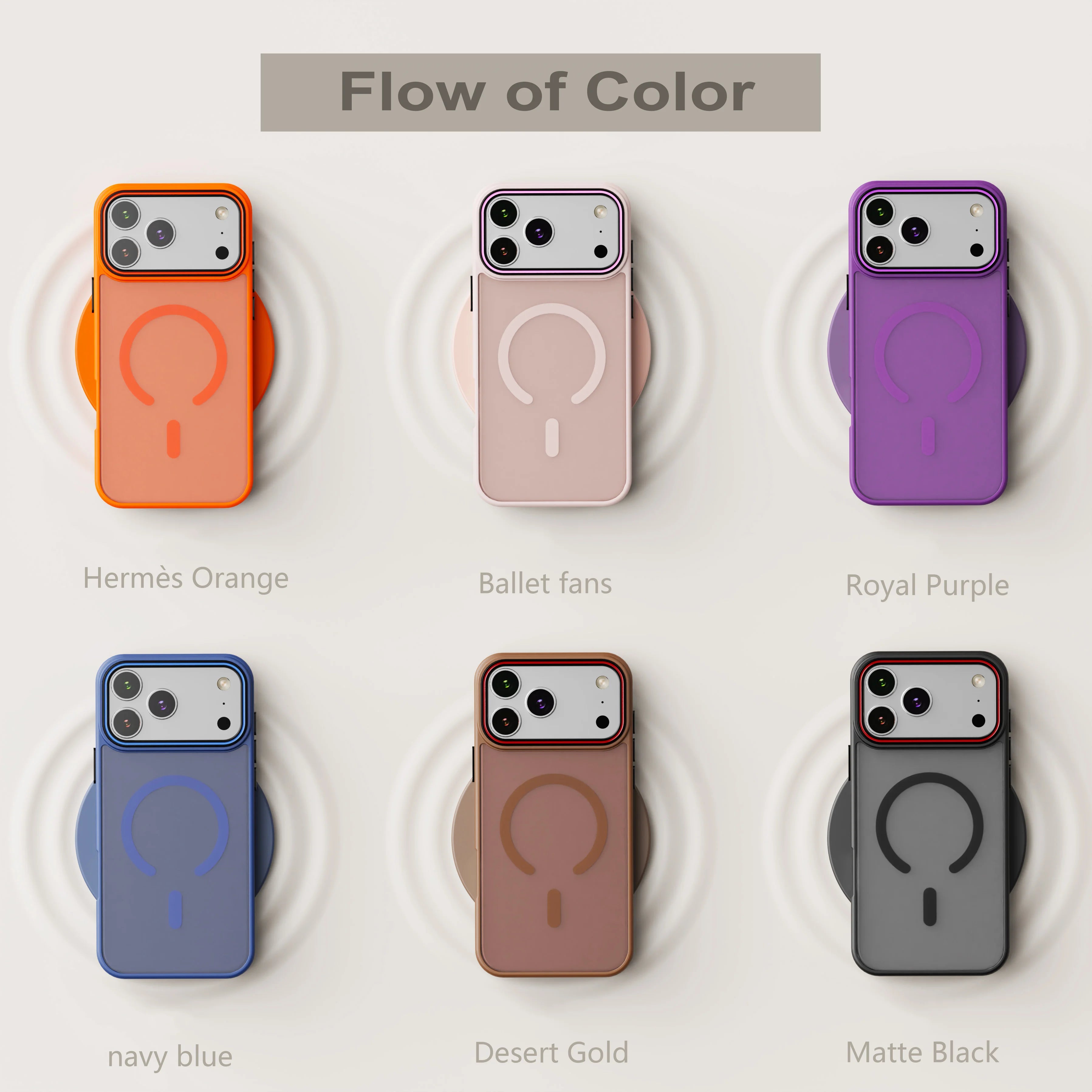 Magsafe Magnetic Matte Transparent Case For iPhone