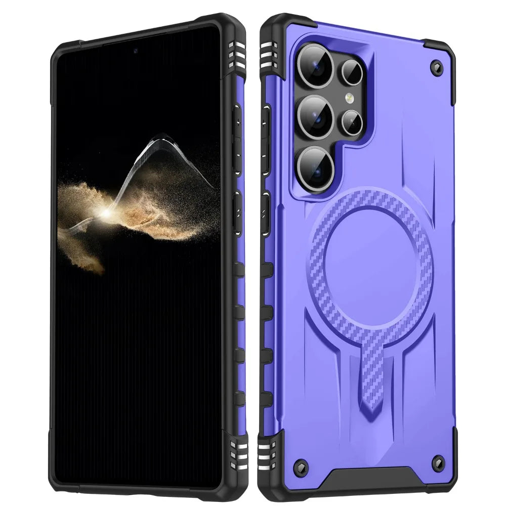 The classic two-in-one armored shockproof case for Samsung