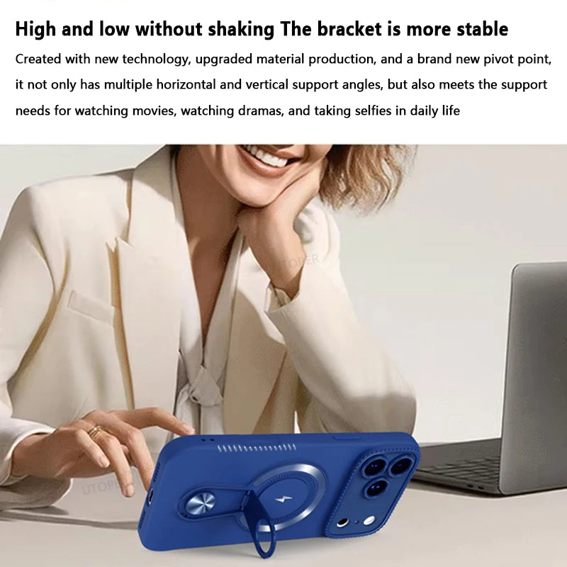 Magsafe magnetic shockproof and non-slip case for iPhone