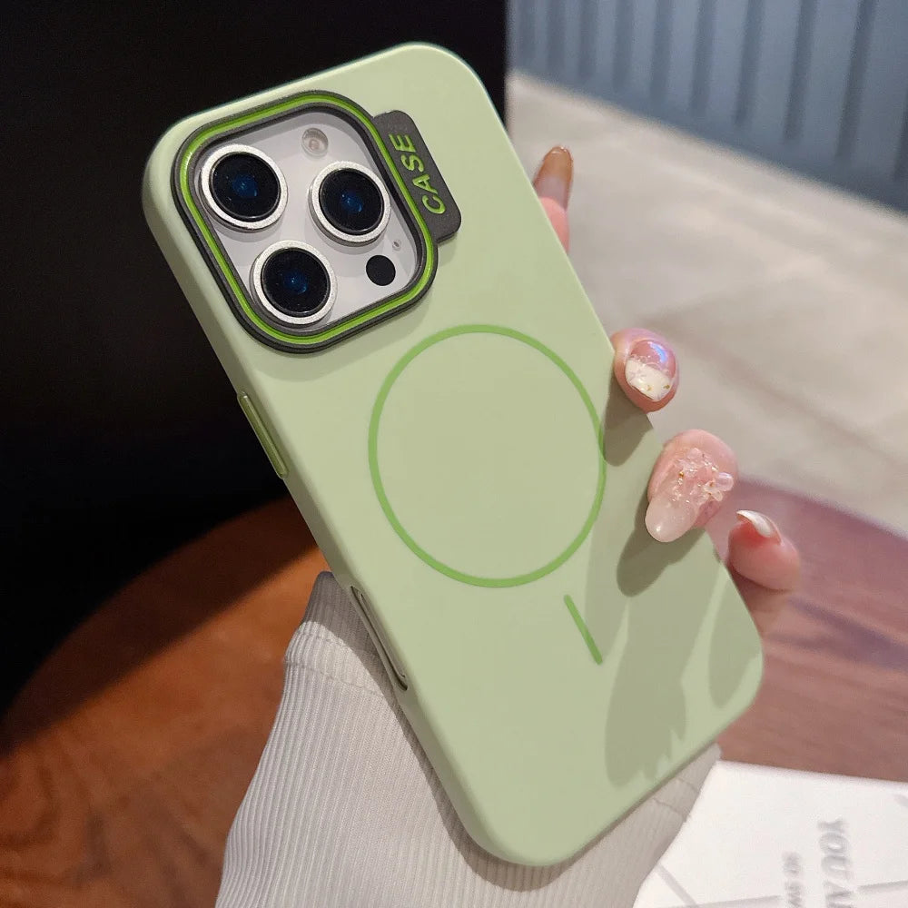 Magsafe Magnetic Liquid Silicone Soft Case For iPhone