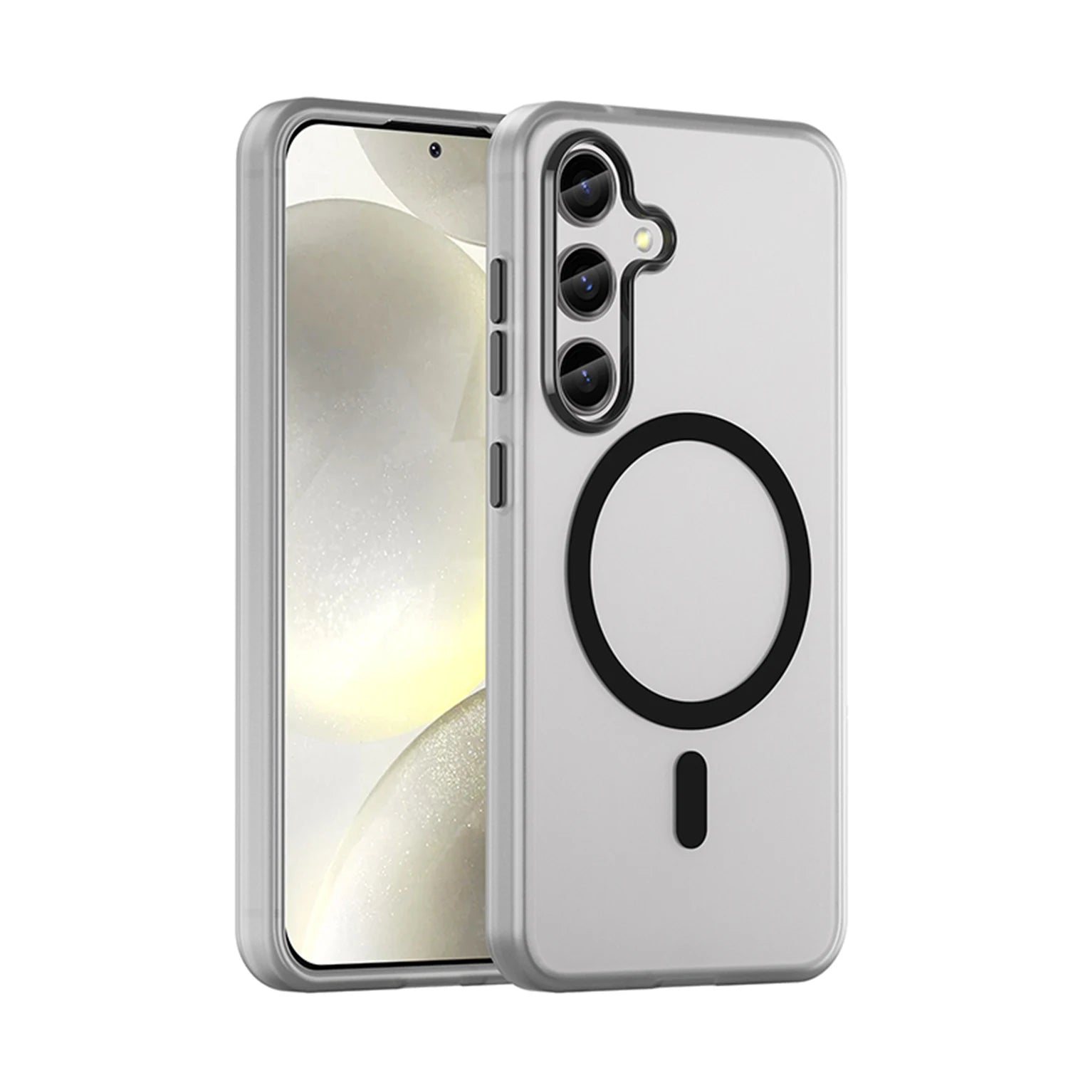 Magsafe Magnetic frosted semi-transparent mobile Case For Samsung