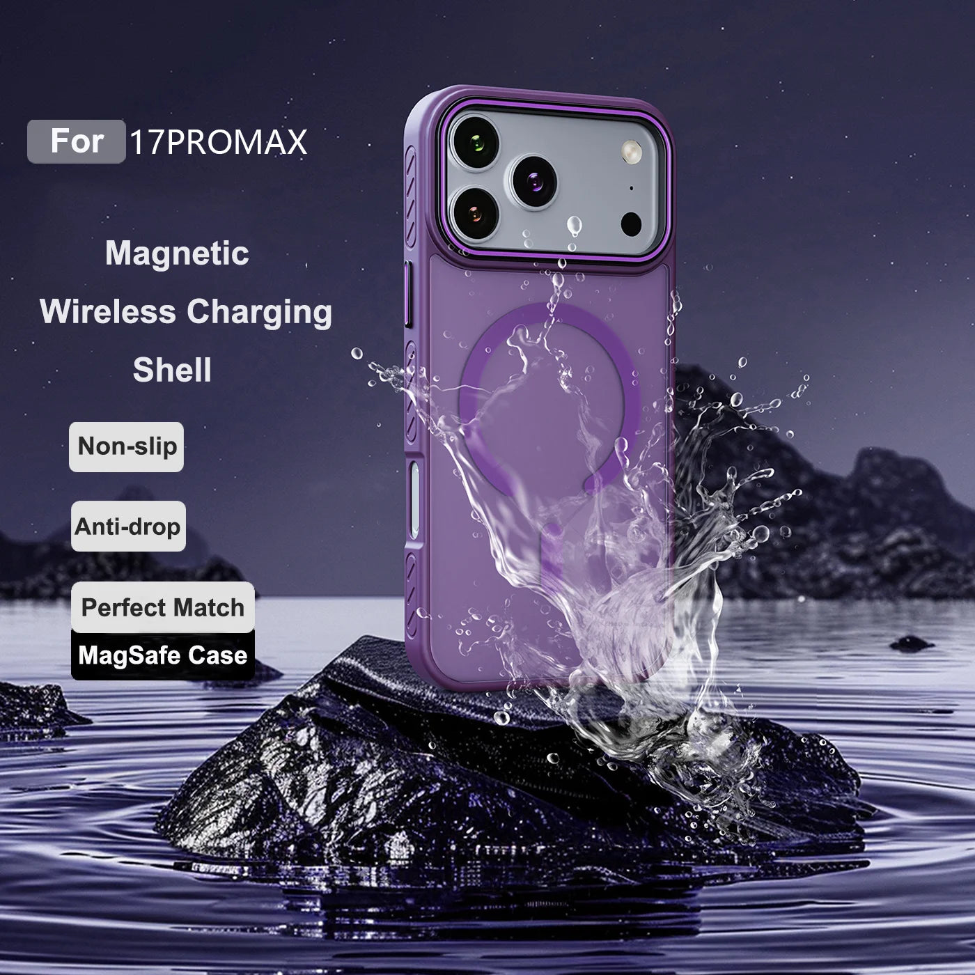 Magsafe Magnetic Matte Transparent Case For iPhone