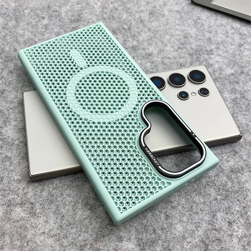Heat dissipation MagSafe magnetic case For Samsung