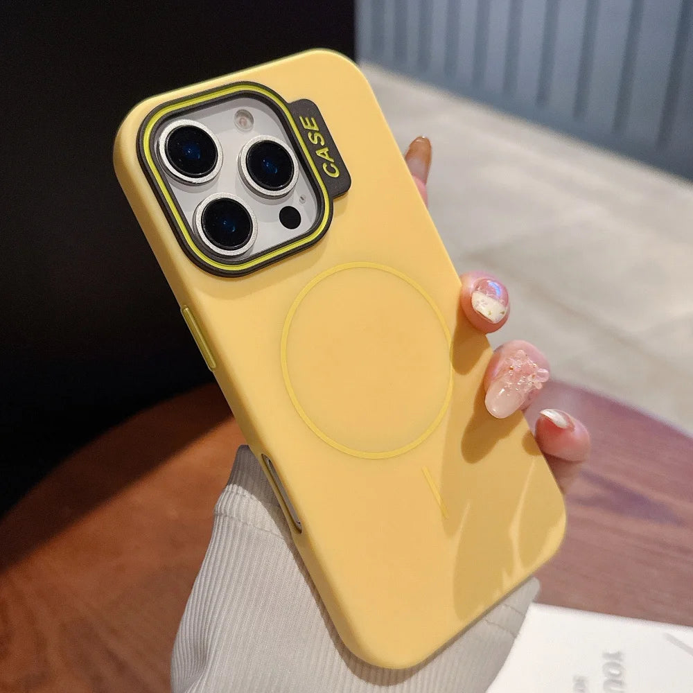 Magsafe Magnetic Liquid Silicone Soft Case For iPhone