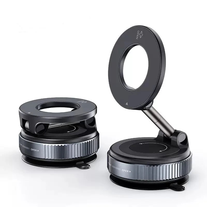 Vacuum Magnetic Car Phone Holder - Stable and Anti-Shake