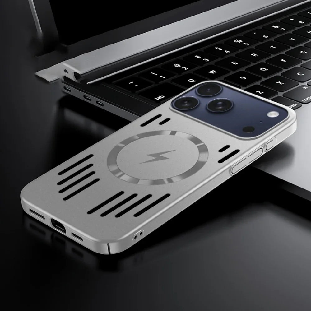 Magsafe Hard Metal Heat Dissipation Magnetic Case for IPhone