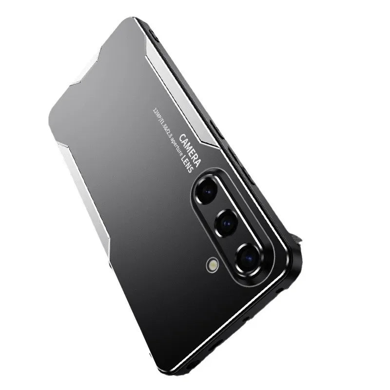 Triangle Blade Metal Soft Edge Phone Case for Samsung