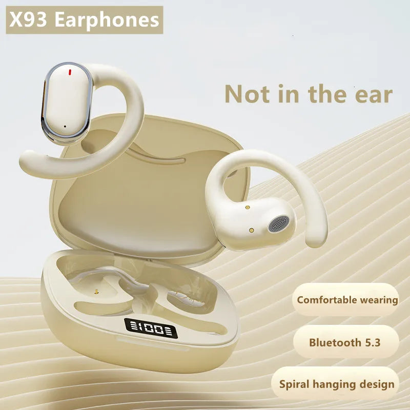 Stereo Sports Waterproof Wireless Bluetooth Earphones with Microphone