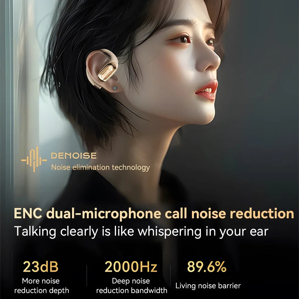 Wireless Bone Conduction Open Ear Sports Bluetooth Headphones