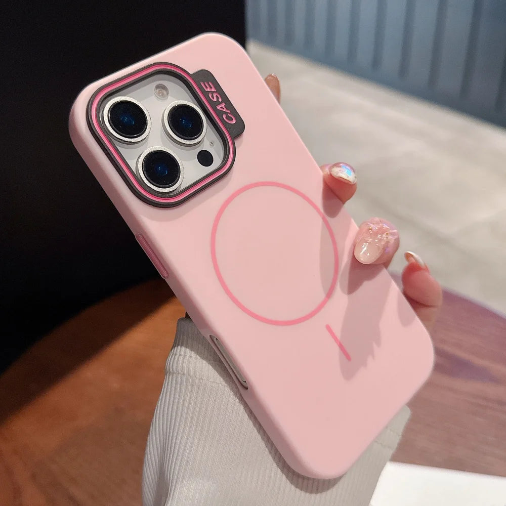 Magsafe Magnetic Liquid Silicone Soft Case For iPhone