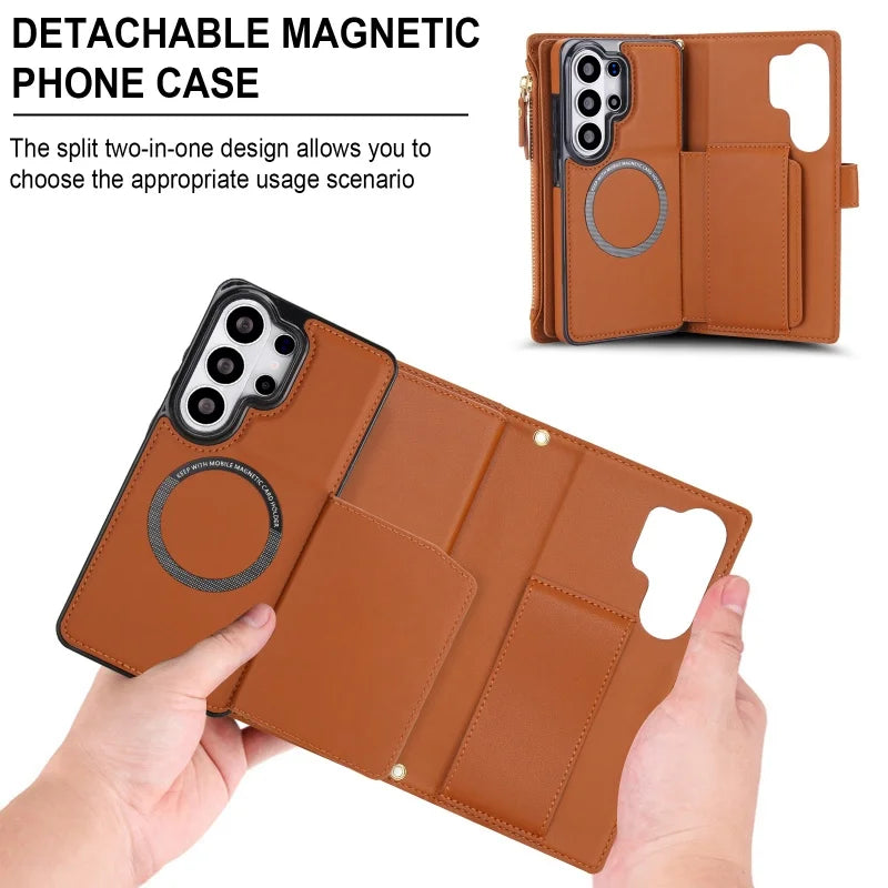 RFID Multifunctional Crossbody Magnetic Case for Samsung
