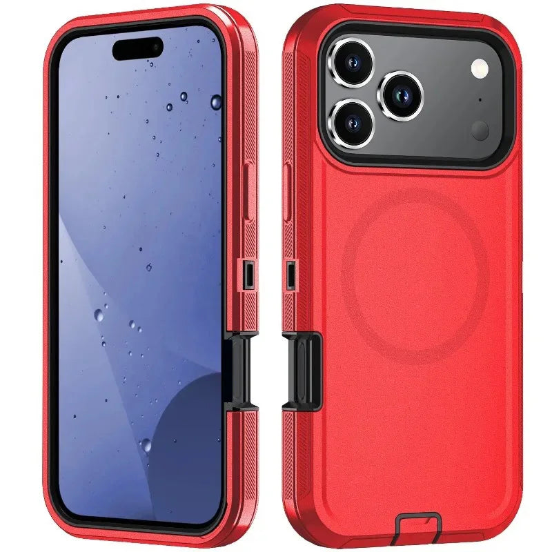 Rugged Anti-Drop Hard Magnetic Case For IPhone