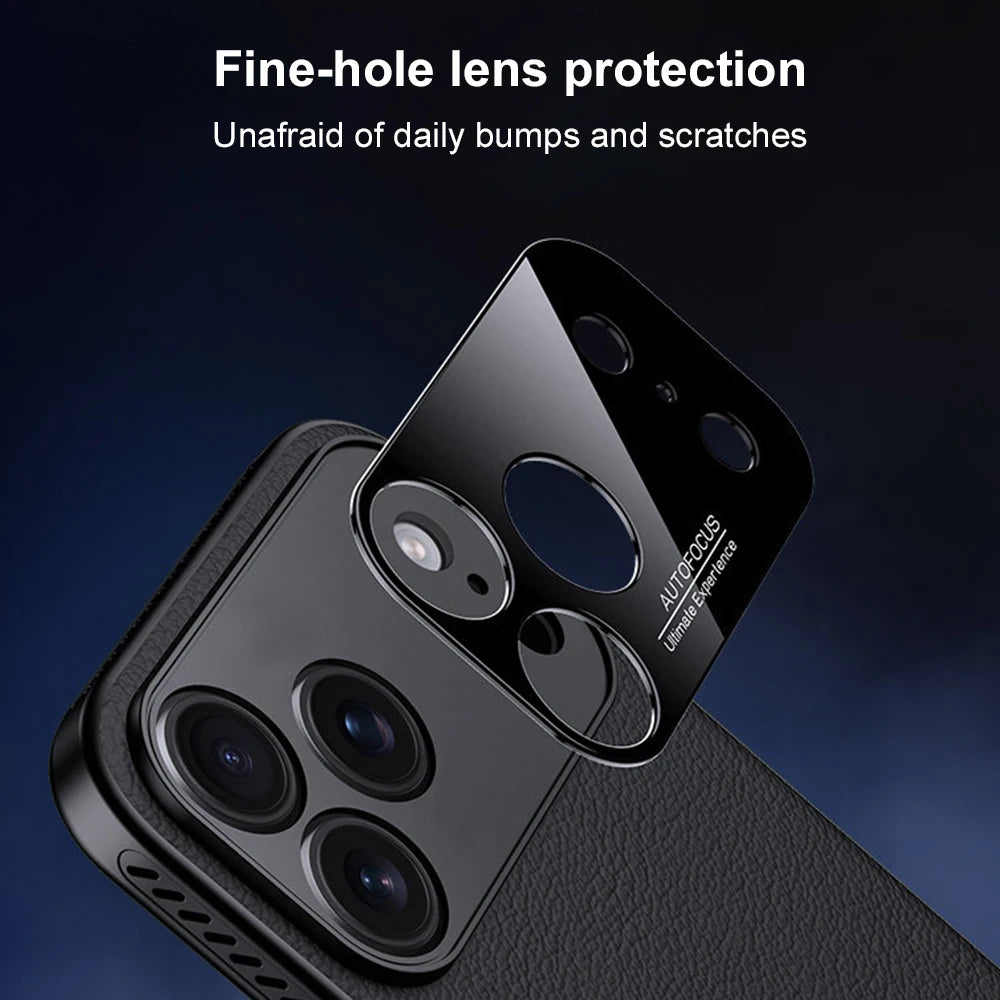 New Faux Leather Magnetic Cooling Case for iPhone