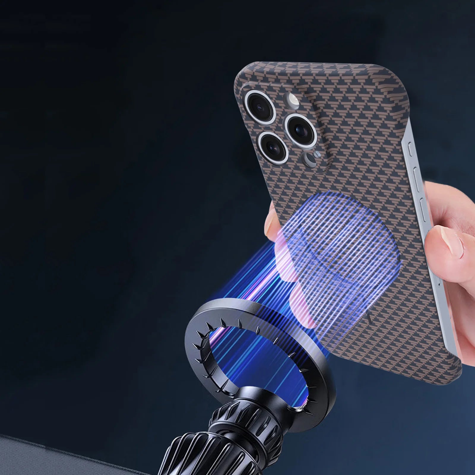 Magsafe Magnetic Ultra Thin Frameless Hard Case For iPhone