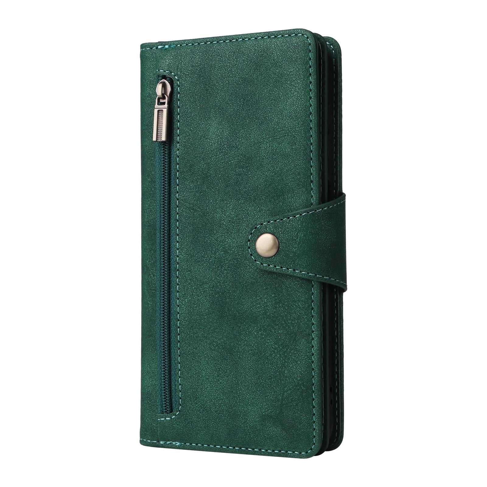Wallet Multi-card Zipper Leather Case for Samsung