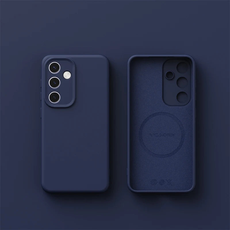 Magsafe Magnetic Liquid Silicone Case For Samsung