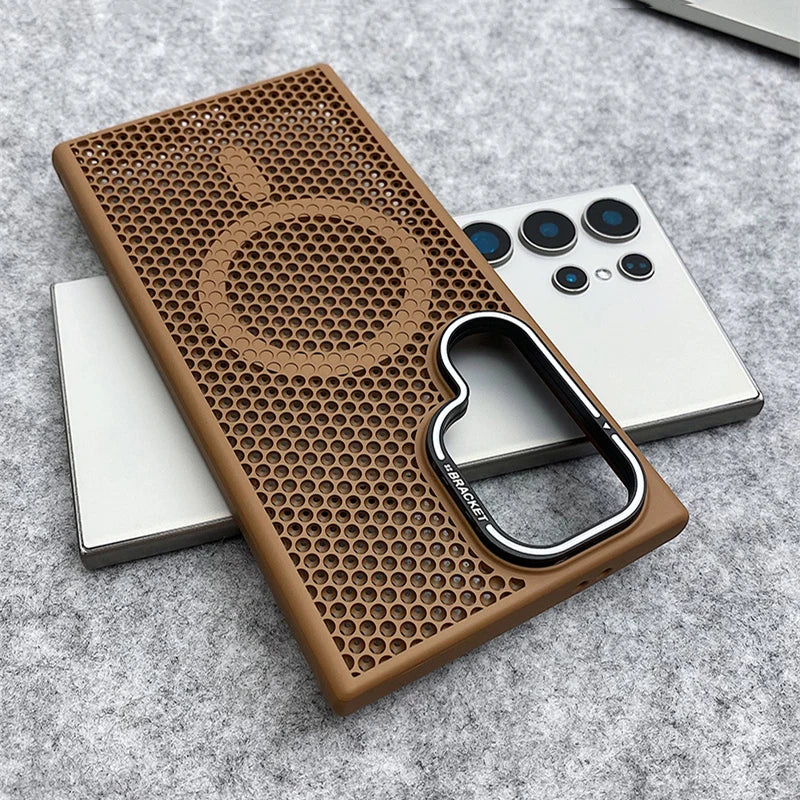 Heat dissipation MagSafe magnetic case For Samsung