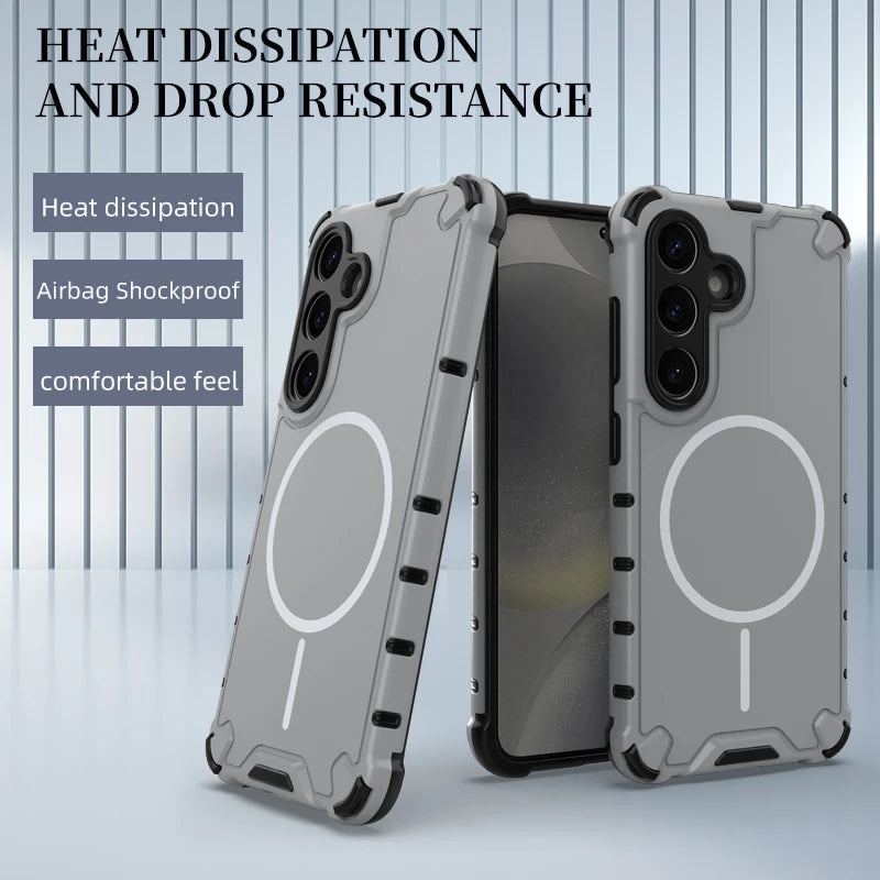 Airbag Shockproof Anti Fall Magnetic Case For Samsung