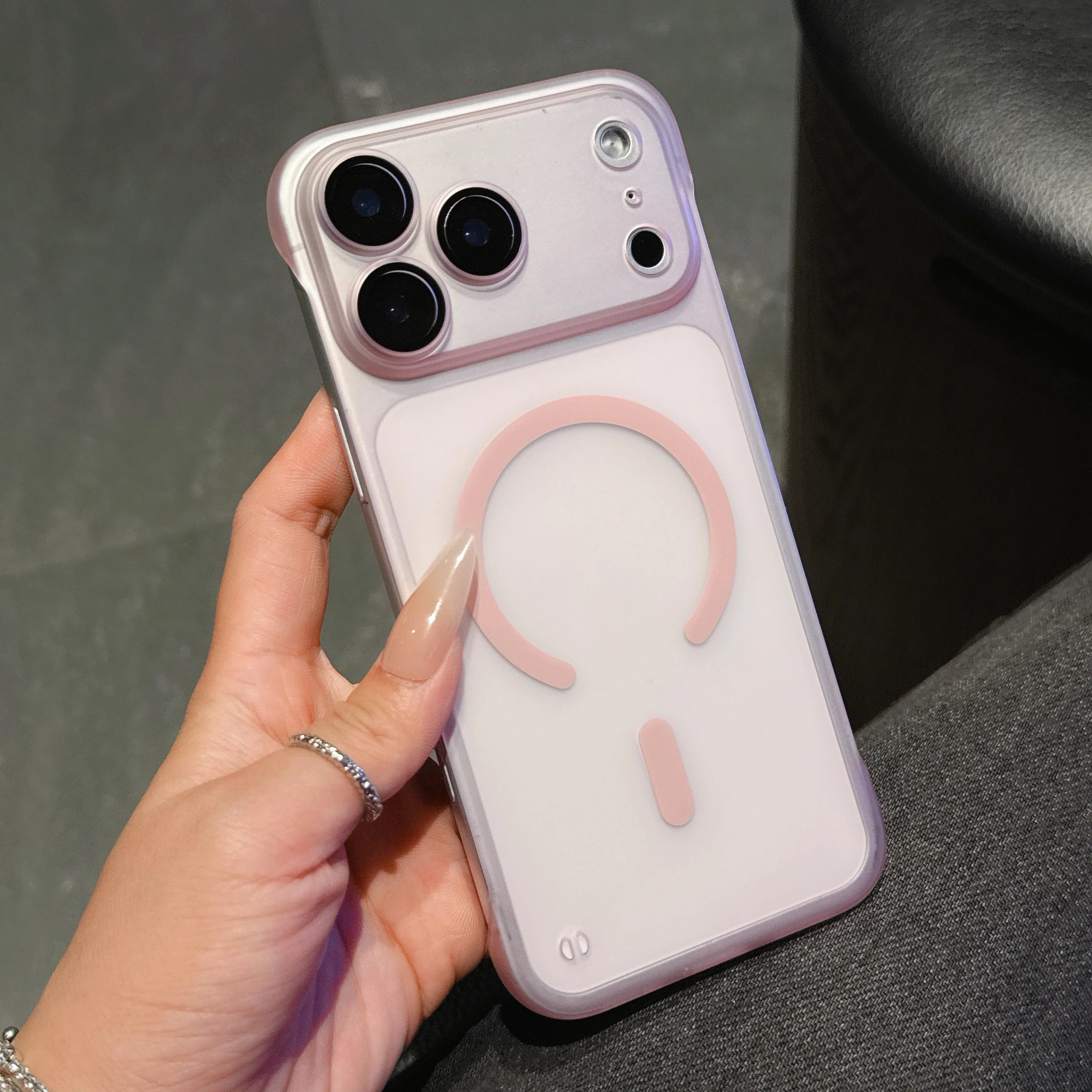 Frameless Ultra Thin Matte Translucent Case for iPhone