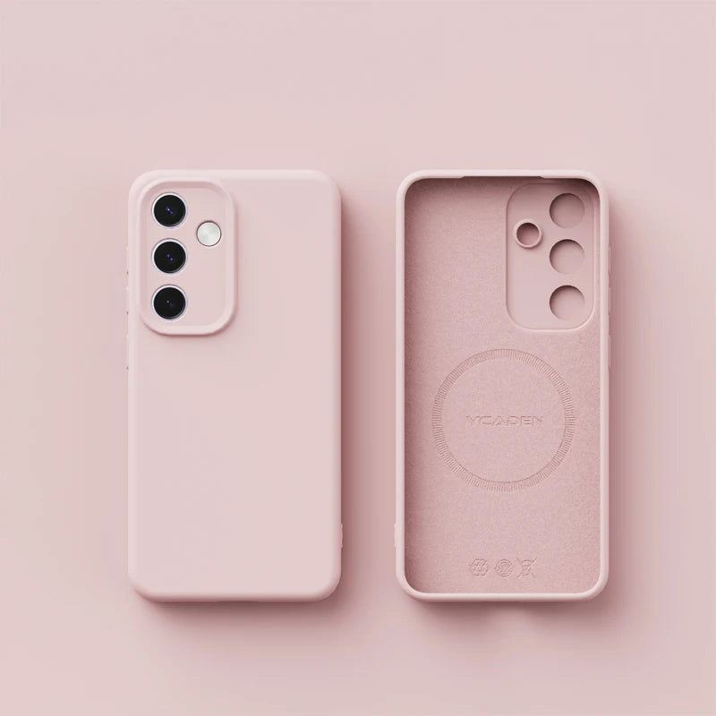 Magsafe Magnetic Liquid Silicone Case For Samsung