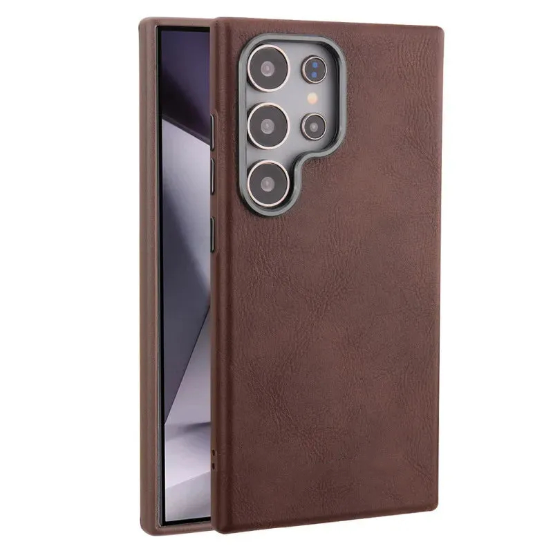 Magsafe Magnetic Business Slim Shockproof Leather Case For Samsung