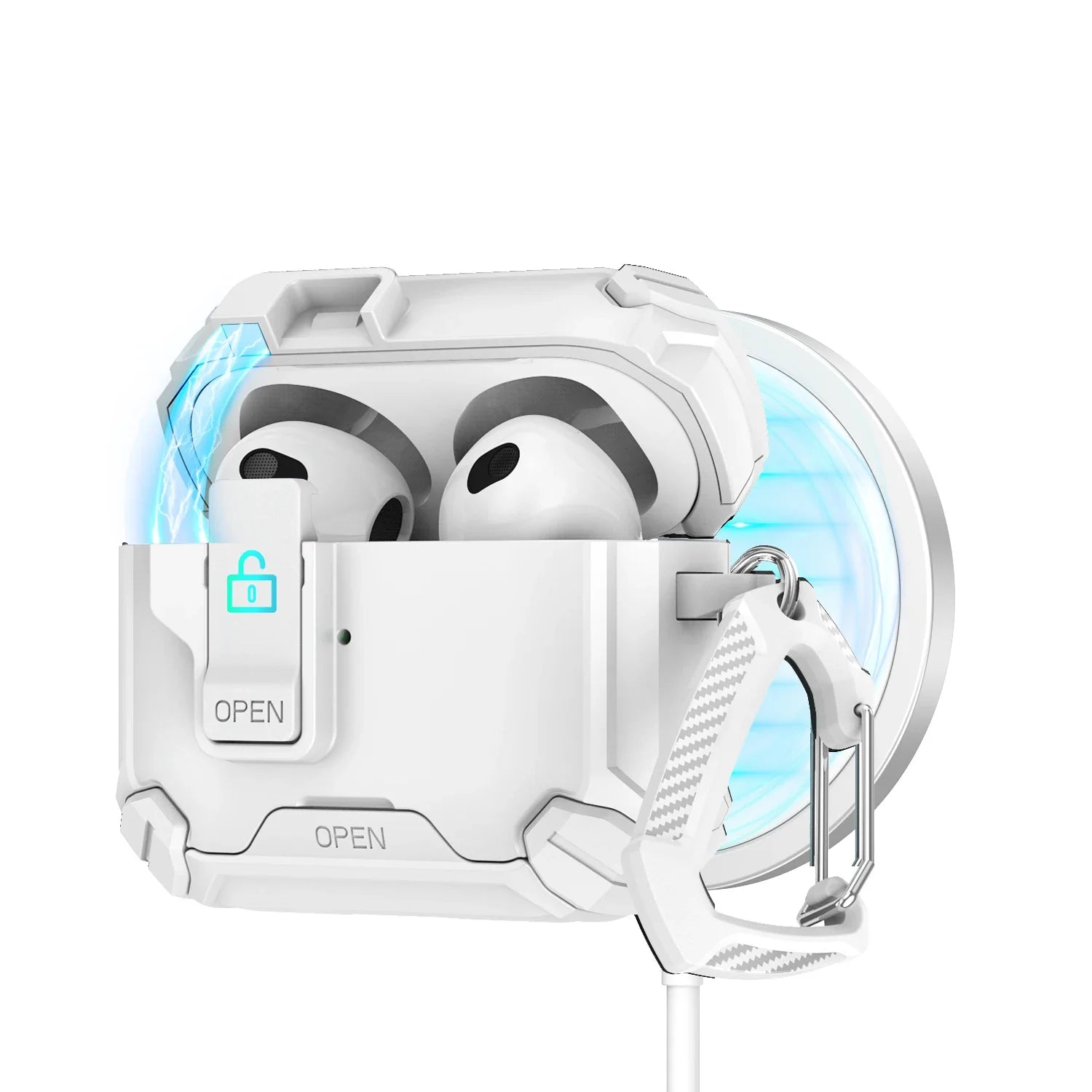 Magsafe Magnetic Wireless Charging Earphone Case for Airpods