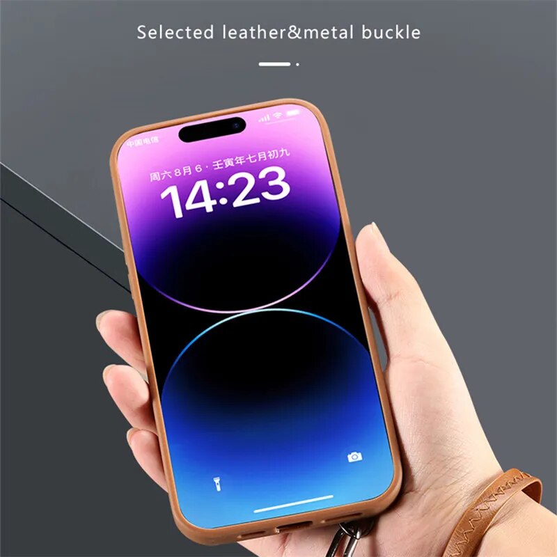 Wallet Card Slot Leather Case for iPhone