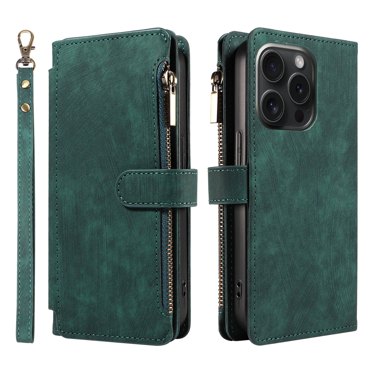 Flip Wallet Leather Case for Samsung