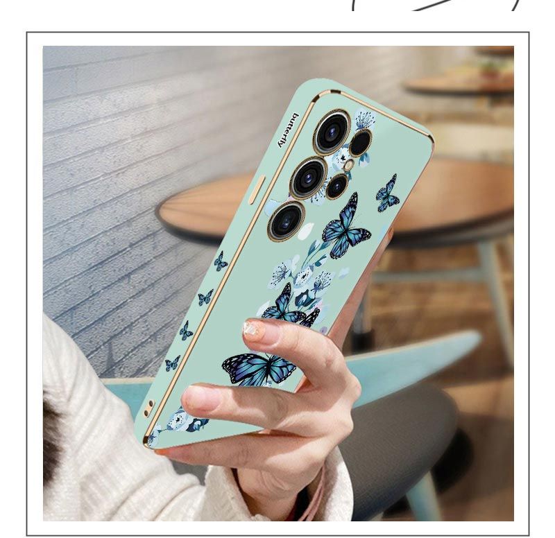 Aurora Butterfly Plating Case For Samsung