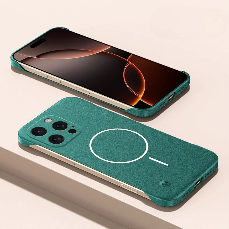 Magsafe Magnetic Frameless Matte Hard Case For iPhone