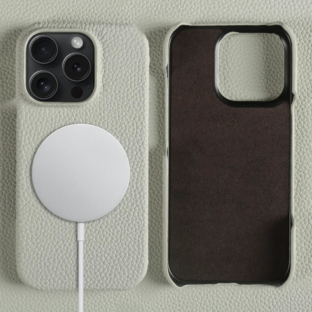 [Copy]Top Layer Cowhide Leather Phone Case for iPhone