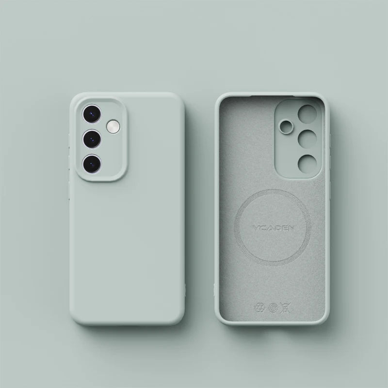 Magsafe Magnetic Liquid Silicone Case For Samsung