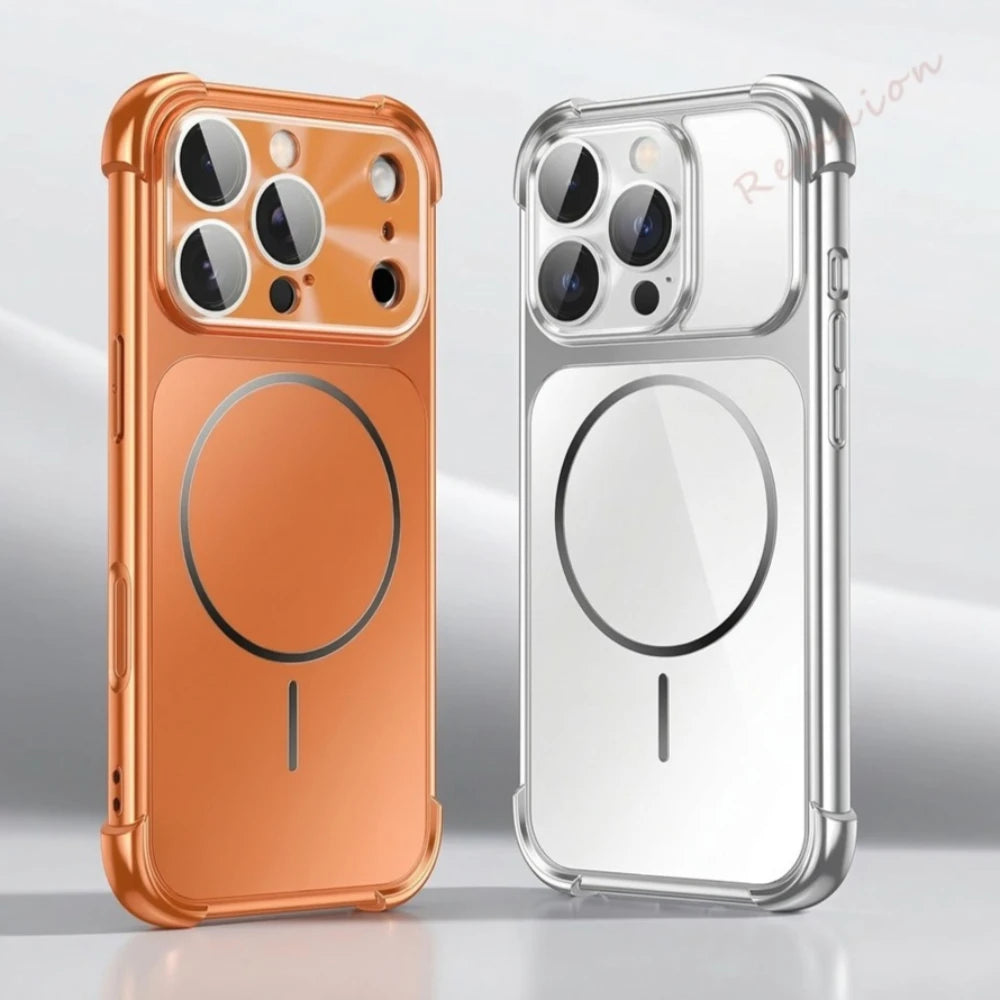 Luxury Magsafe Shockproof Magnetic Case For iPhone