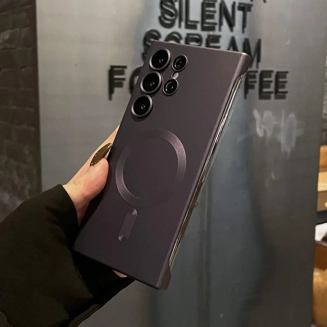 Magsafe Magnetic Ultra-thin Borderless Case for Samsung