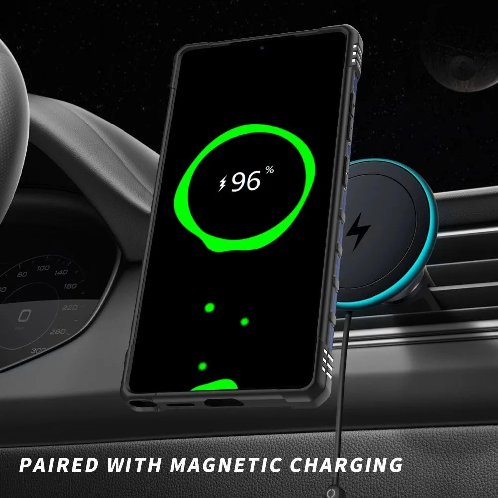 The classic two-in-one armored shockproof case for Samsung