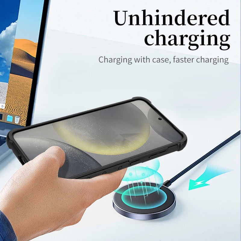 Airbag Shockproof Anti Fall Magnetic Case For Samsung