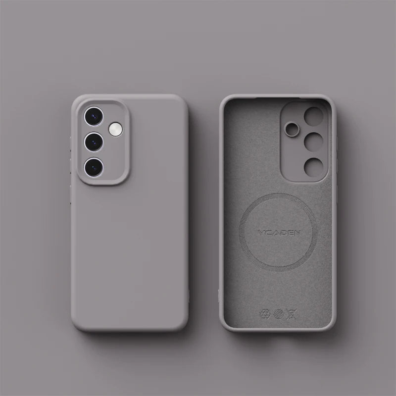 Magsafe Magnetic Liquid Silicone Case For Samsung