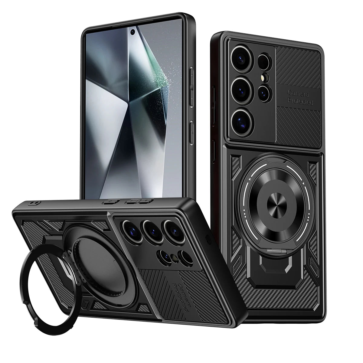 Magsafe Magnetic 360° Rotating Bracket Case For Samsung