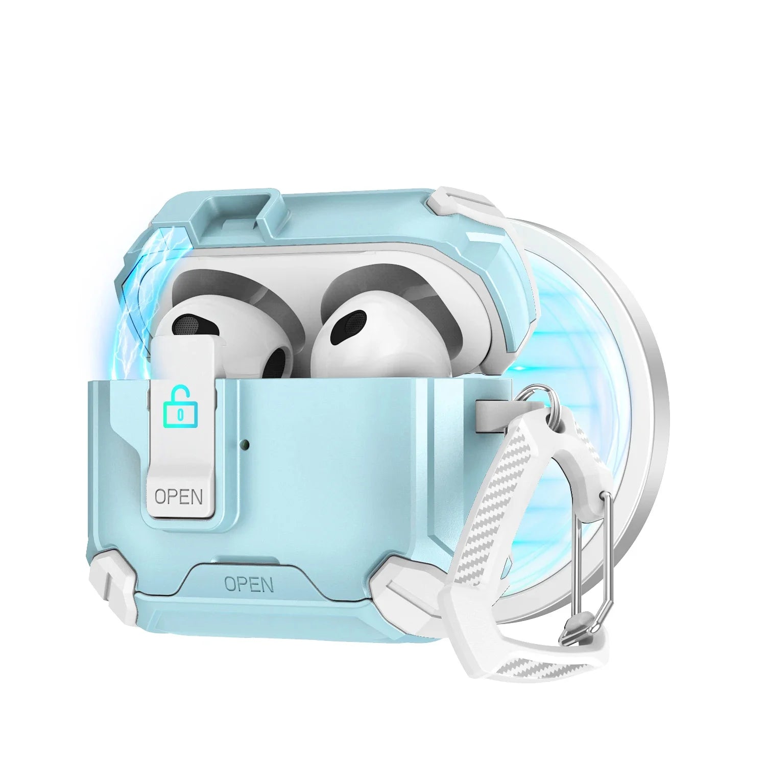 Magsafe Magnetic Wireless Charging Earphone Case for Airpods