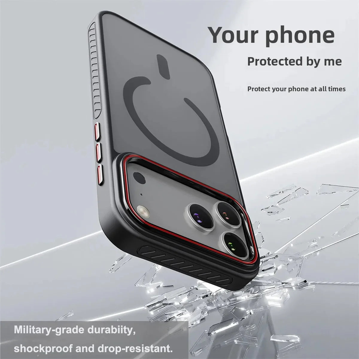 Magsafe Magnetic Matte Transparent Case For iPhone
